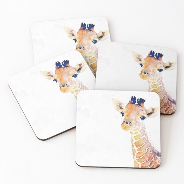 Item preview, Baby Giraffe, Baby Giraffe Print, Baby Giraffe Watercolor Print, Baby Giraffe Wall Art, Baby Giraffe Prints designed and sold by AIthatpaints.