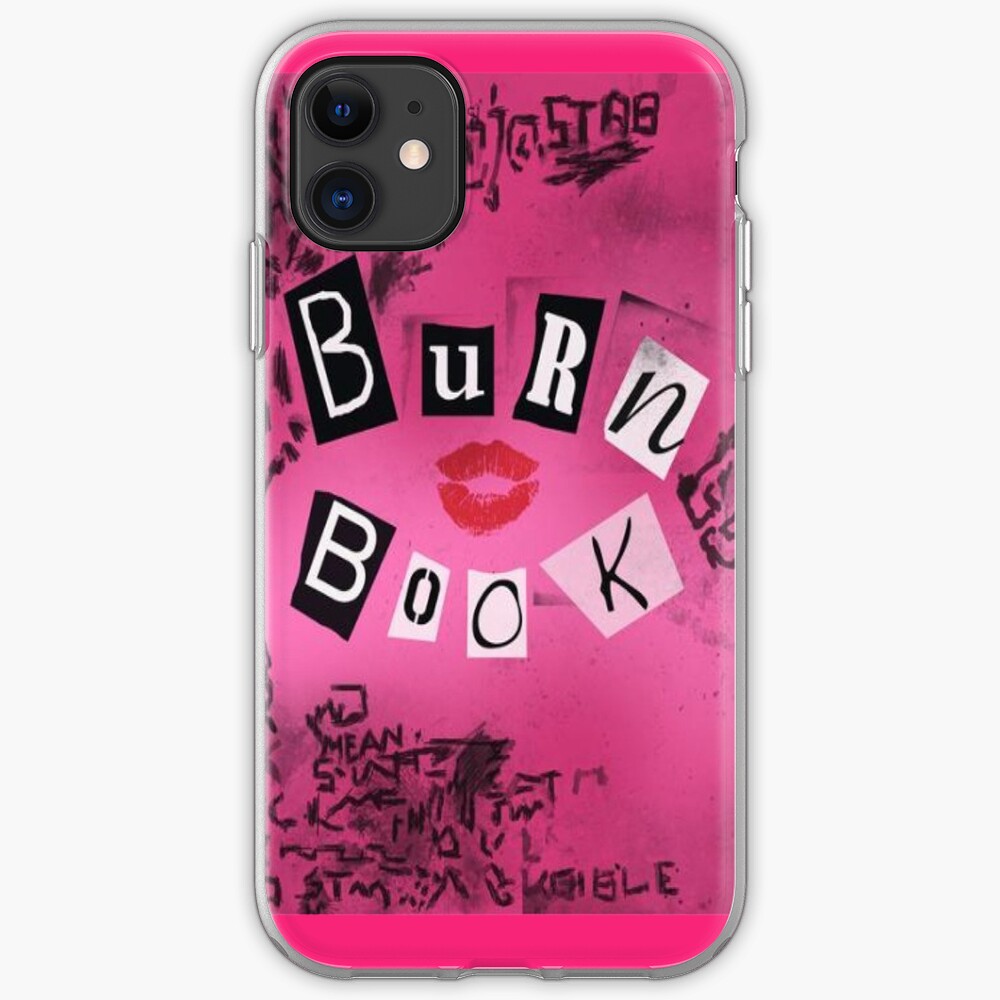 "Burn book" iPhone Case & Cover by livjj Redbubble