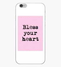 Bless your heart iPhone Case