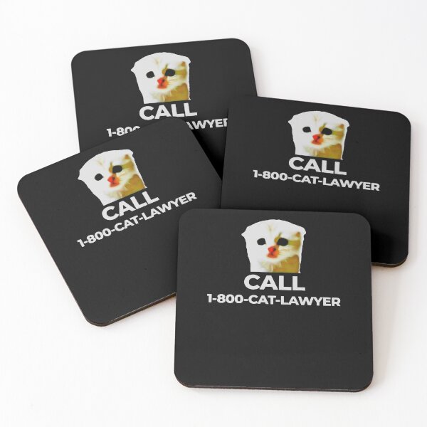 Item preview, Call Cat Lawyer designed and sold by BRANTCORPORA.