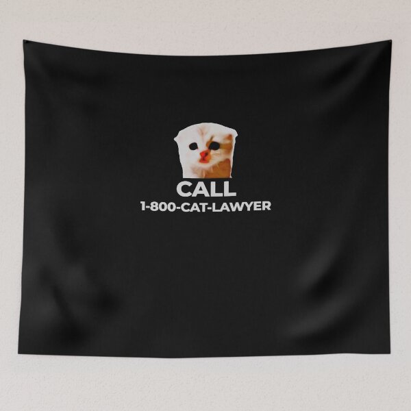 Item preview, Call Cat Lawyer designed and sold by BRANTCORPORA.