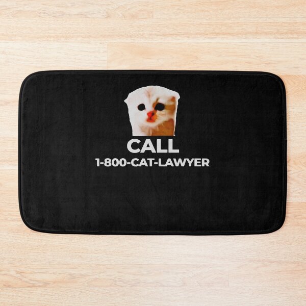 Item preview, Call Cat Lawyer designed and sold by BRANTCORPORA.