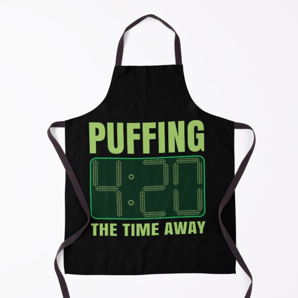 Item preview, Puffing the Time Away Marijuana Clock 4-20 Weed Dispensary designed and sold by JJDzignsShop.