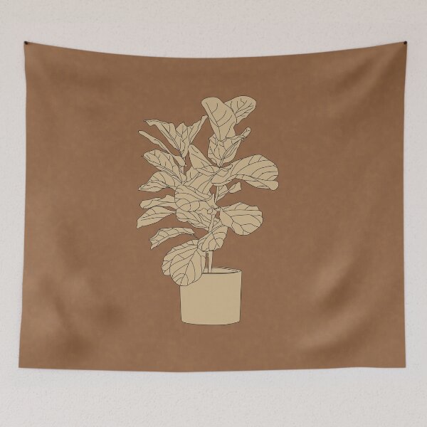 Item preview, Fiddle Leaf Fig Terracotta designed and sold by AnOrganicAussie.