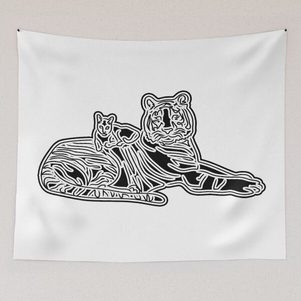 Item preview, Cat versus tiger designed and sold by Xdelacra.