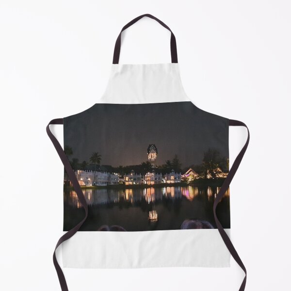 Item preview, building in the lake at night designed and sold by RedFlamenco.