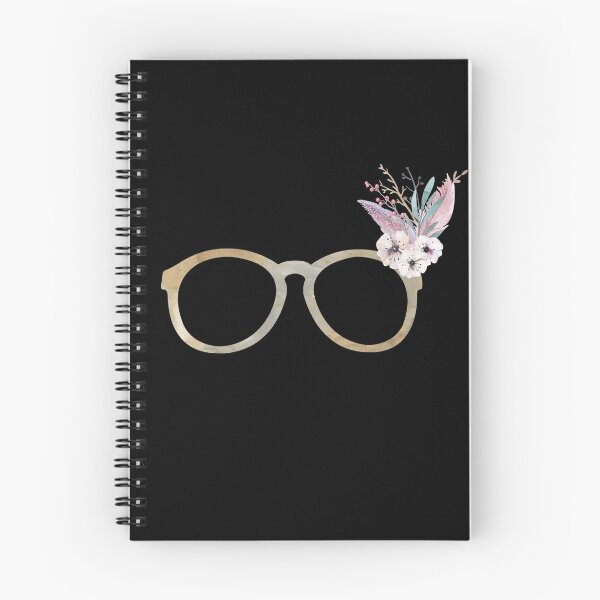 Item preview, Hipster Eyeglasses With Watercolor Floral Bouquet designed and sold by Primroaddesigns.
