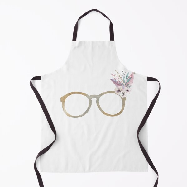 Artikelvorschau, Hipster Brillen mit Aquarell Blumenstrauß entworfen und verkauft von Primroaddesigns.