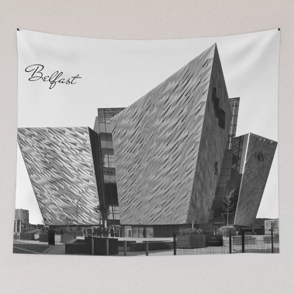 Item preview, Belfast - B&W Art Print designed and sold by cmphotographs.