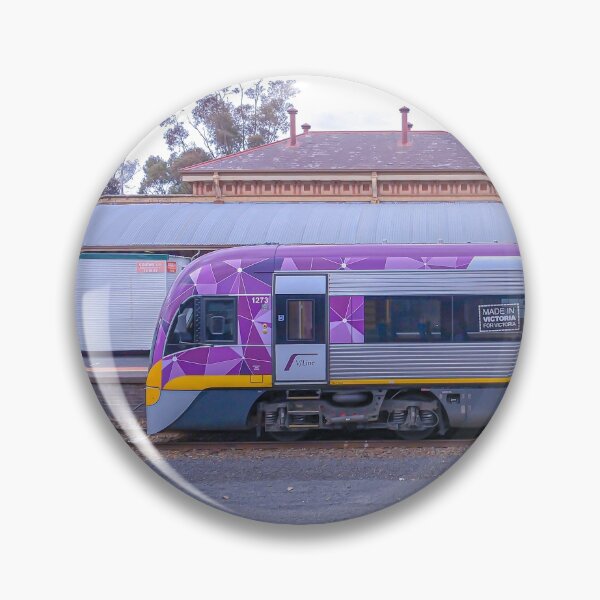 Item preview, VLine Train in Bendigo headed North designed and sold by Steven Jodoin.
