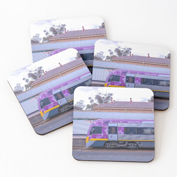 Item preview, VLine Train in Bendigo headed North designed and sold by Steven Jodoin.