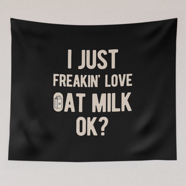 Item preview, Oat Milk Funny designed and sold by artworkbyrihen.