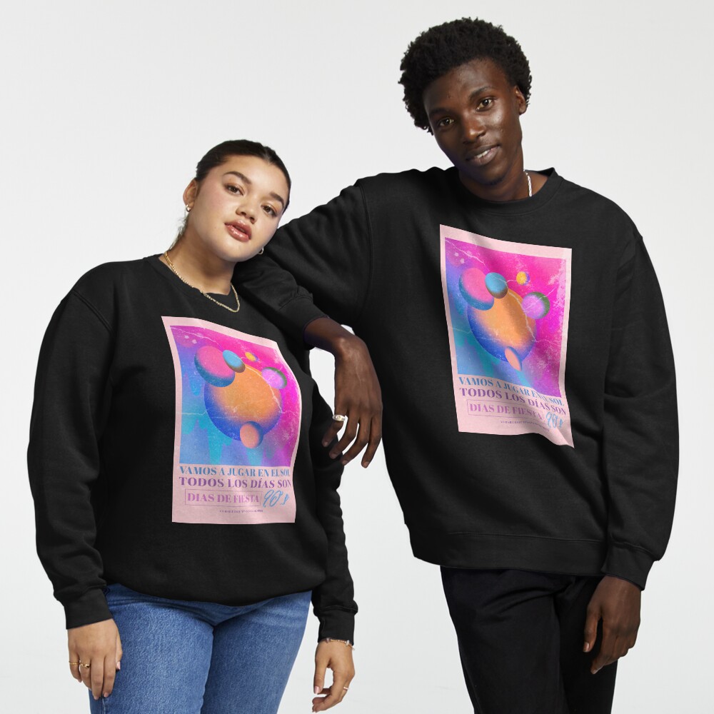 Vista previa del artículo con la obra «Sudadera sin capucha», diseñado y vendido por lagunasdeiris.