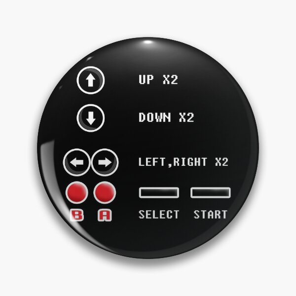Item preview, Up X2 Down X2 Left Right X2 Cheat Code designed and sold by Styler Design.