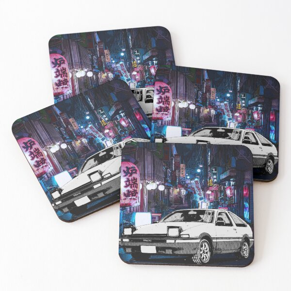 Item preview, Tofu Driver Toyota 86 Night sky japan alleyway designed and sold by John Carlo Designs.