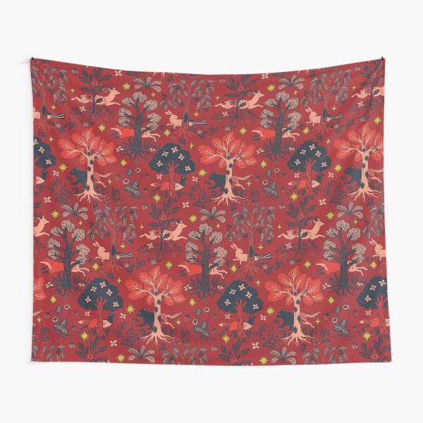 Ruby Magical Forest Tentures