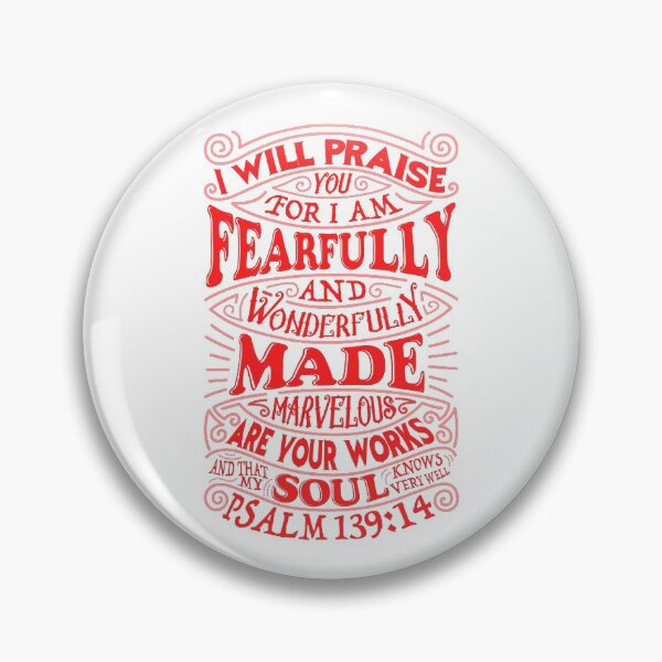Item preview, Psalm 139:14 designed and sold by plushism.