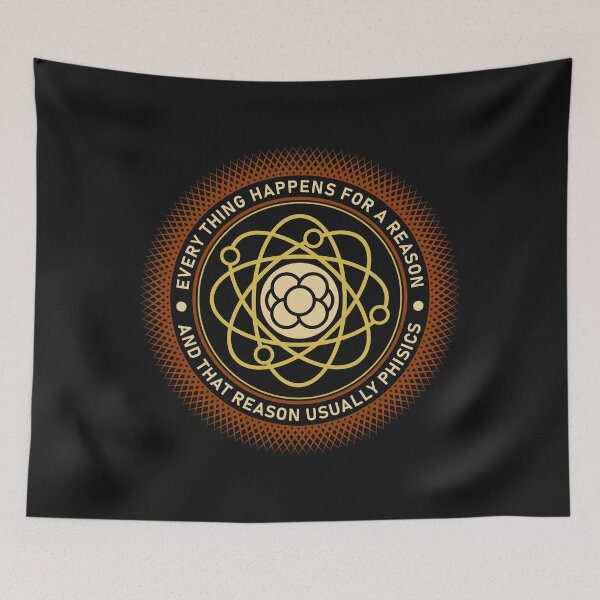 Item preview, Phisics Atom-Every Thing Happens For a Reason - Clasic designed and sold by Neuban.