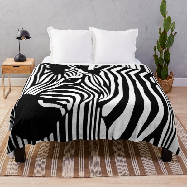 Aperçu de l'œuvre RAYURES ZEBRA créée et vendue par GOTOCREATE.