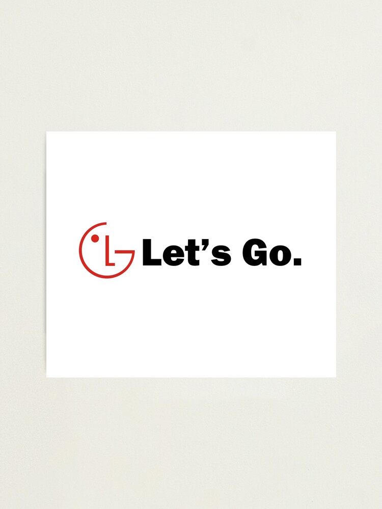 let & # 39; s go Photographic Print by Dahache's Design