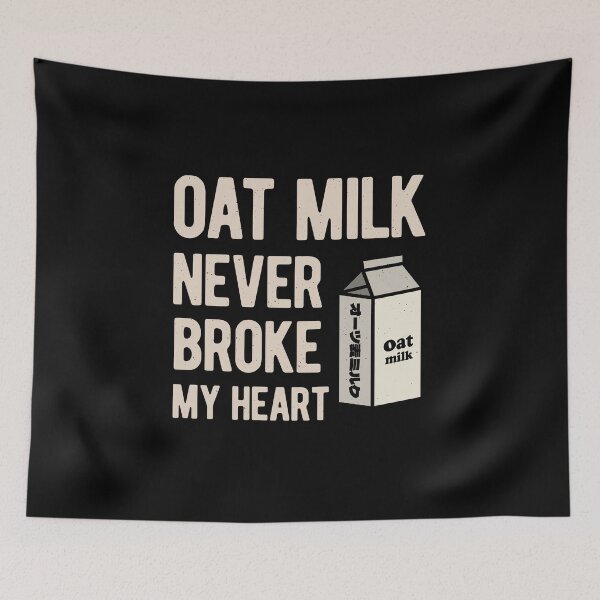 Item preview, Oat Milk Funny designed and sold by artworkbyrihen.