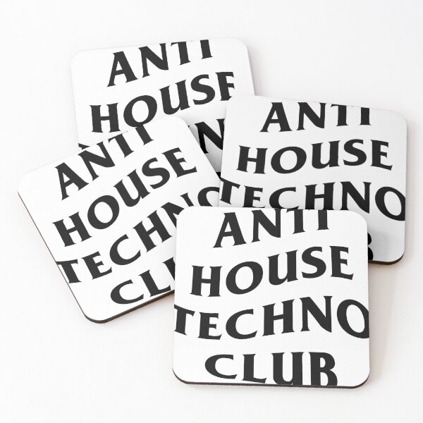 Item preview, Anti House Techno Club Design designed and sold by Rave  Wear.