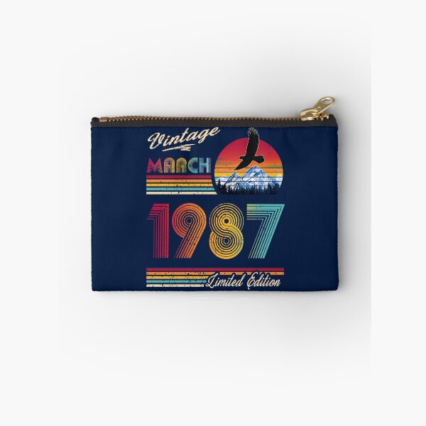 Item preview, March 1987 Birthday designed and sold by GreenSplash.