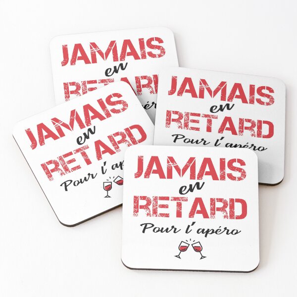 Item preview, never late for a drink! Alcohol humor message designed and sold by rubislys.