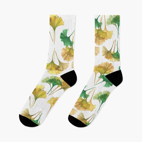 Item preview, Gingko Biloba leaves pattern designed and sold by victorsboutique.