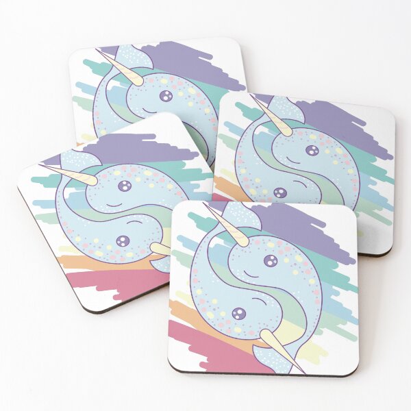 Item preview, Narwhals and rainbows designed and sold by OrangeSouris.