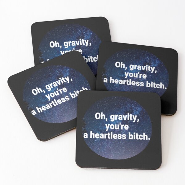Aperçu de l'œuvre Gravity tu es une salope sans cœur (dans les étoiles) créée et vendue par girlschance.