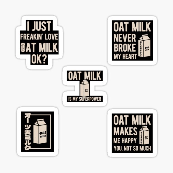 Oat Milk Pun Gifts & Merchandise for Sale | Redbubble Oat Milk Pun Gifts & Merchandise for Sale | Redbubble