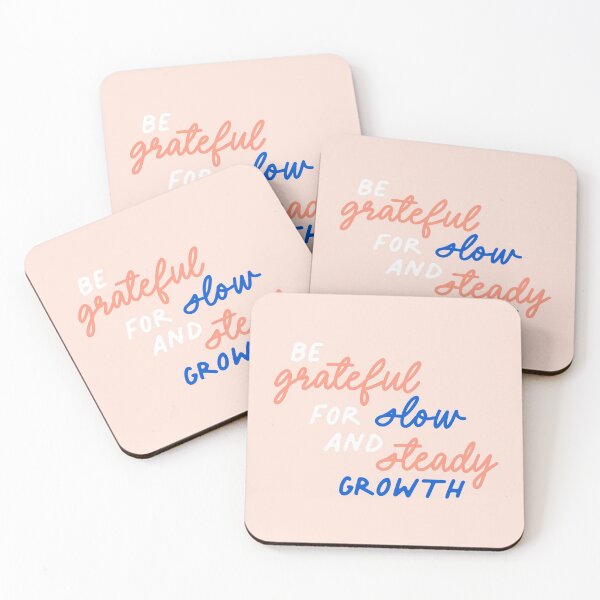 Item preview, be grateful for slow and steady growth designed and sold by chezisabela.