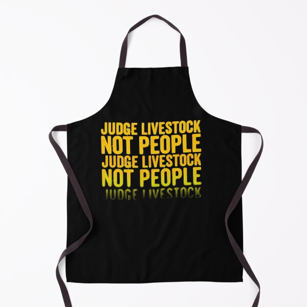 Item preview, Judge Livestock Not People Funny Drinking Quote designed and sold by BRANTCORPORA.