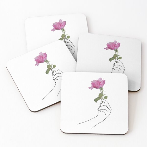 Item preview, Holding a rose designed and sold by RosanneCreates.