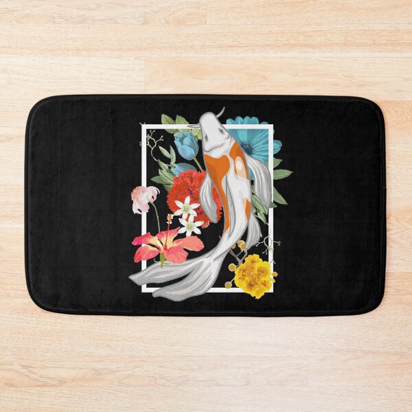 Item preview, Koi flowers vintage designed and sold by ElBeDesigns.