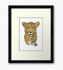 The Leopard - Bust Framed Print