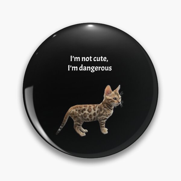 Item preview, I'm not cute, I'm dangerous! designed and sold by GeneralDaily.