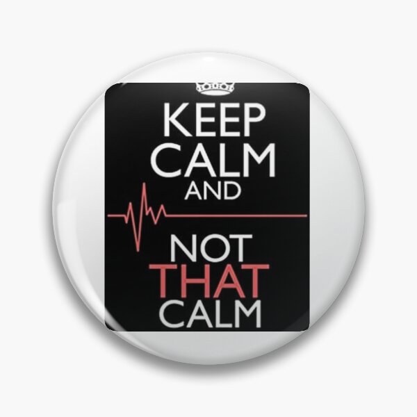 Item preview, Keep calm and not that calm designed and sold by Zarnish71.