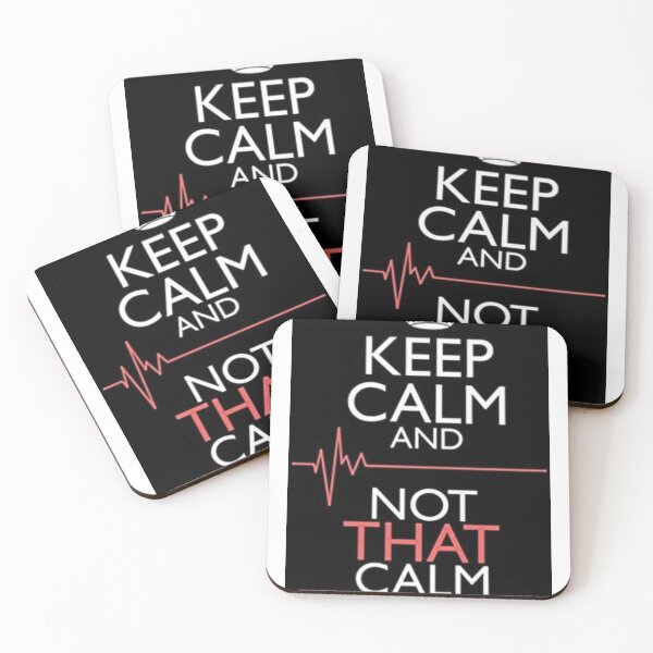 Item preview, Keep calm and not that calm designed and sold by Zarnish71.