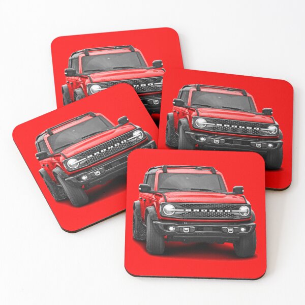 Item preview, Ford Bronco - Race Red designed and sold by love-at1st-gear.