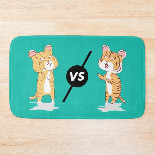 Item preview, cat vs tiger designed and sold by Nanahnania.