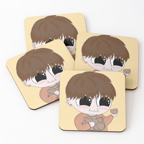 Item preview, BTS Jungkook Chibi - Kookie sticker designed and sold by MusicVibe.