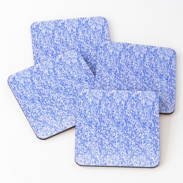 Artikelvorschau, blaue und weiße Blumenmalerei entworfen und verkauft von Dahache's Design.