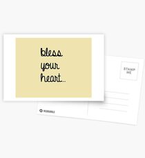 bless your heart... Postcards