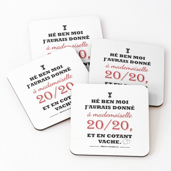 Item preview, Michel Audiard "Mademoiselle 20 sur 20" White designed and sold by Frangotier.