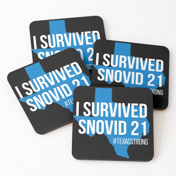 Item preview, i Survived Snovid 2021 Texas Snow Storm Supporter designed and sold by Sutra-Lotus-Co.