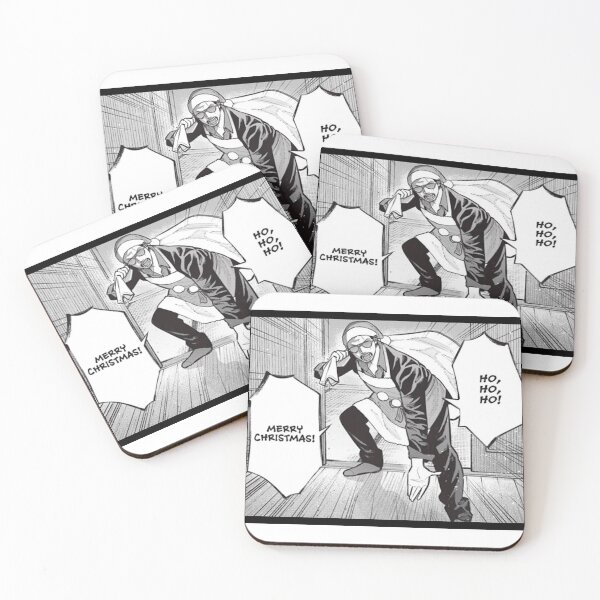 Item preview, The Way of the Househusband anime MERRY CHRISTMAS designed and sold by John Carlo Designs.