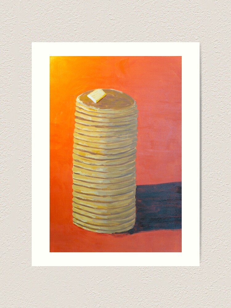 Alternate view of Pancakes Art Print