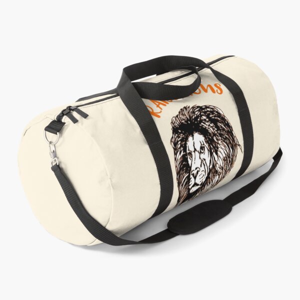 Item preview, Raise lions not sheep classic quote vintage off-white, black and dark brown white lion head design - aesthetic cursive orange typography designed and sold by Deegital18.